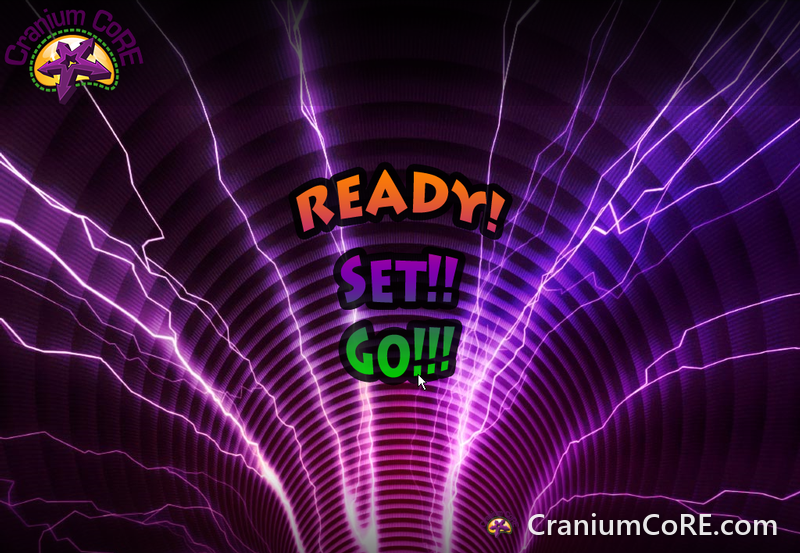 Ready, Set, Go countdown screen